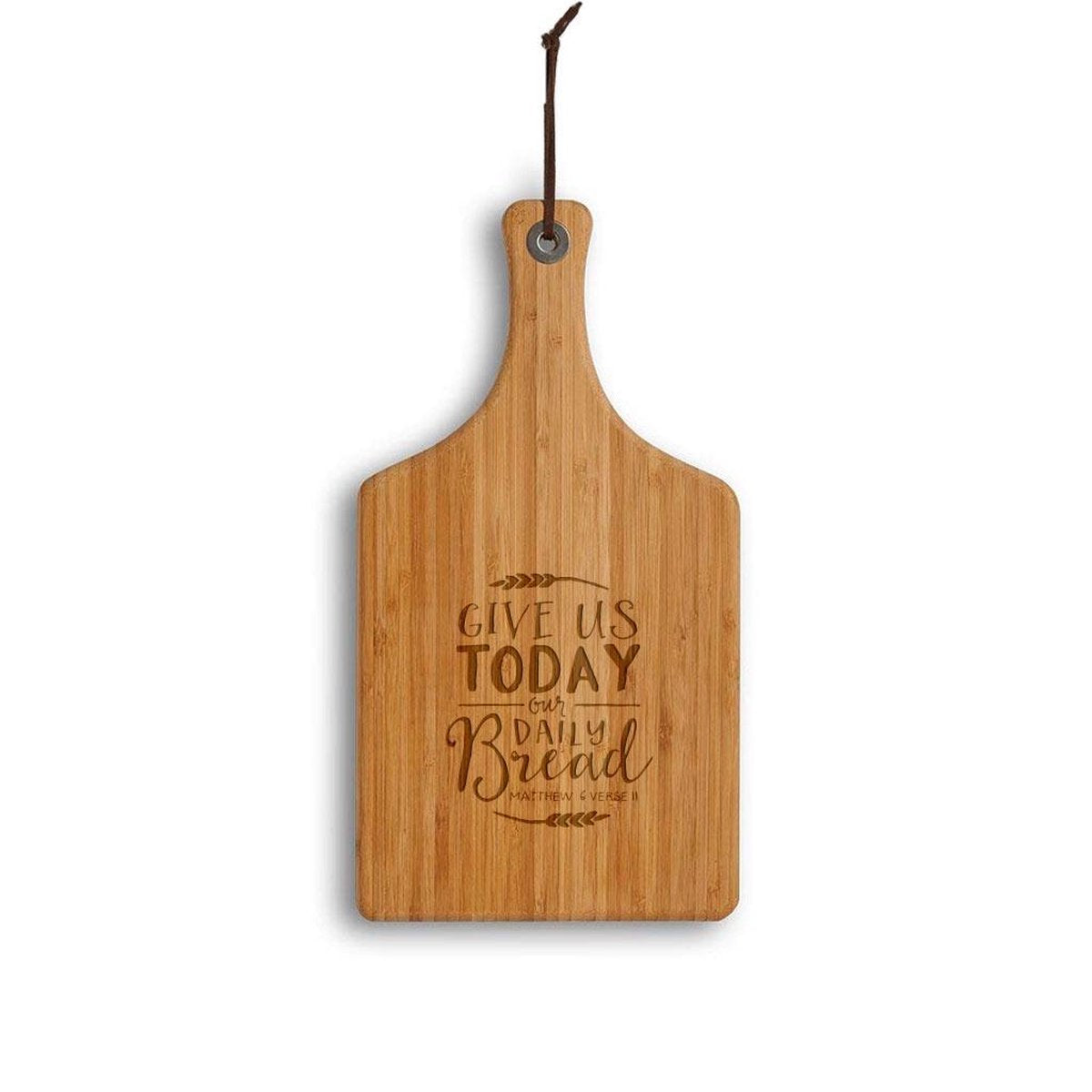Christelijke Kleine Broodplank - Matthew 6:11 - Give Us Today
