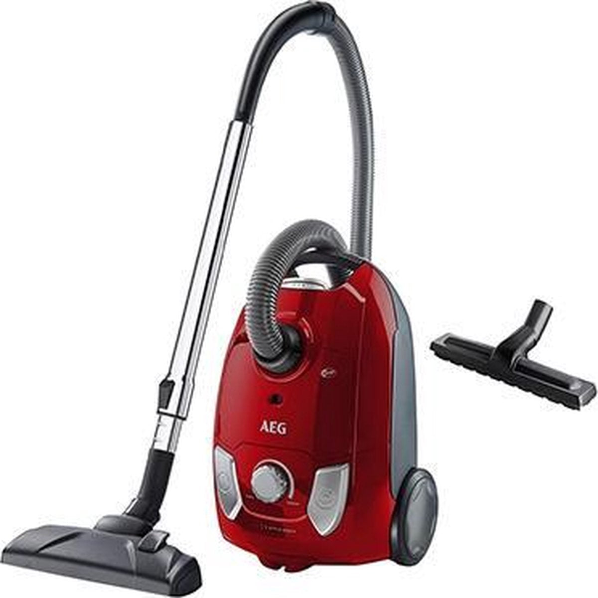 AEG VX4-1-WR-P Slede Stofzuiger Rood - 750 W - voor tapijt en harde vloeren