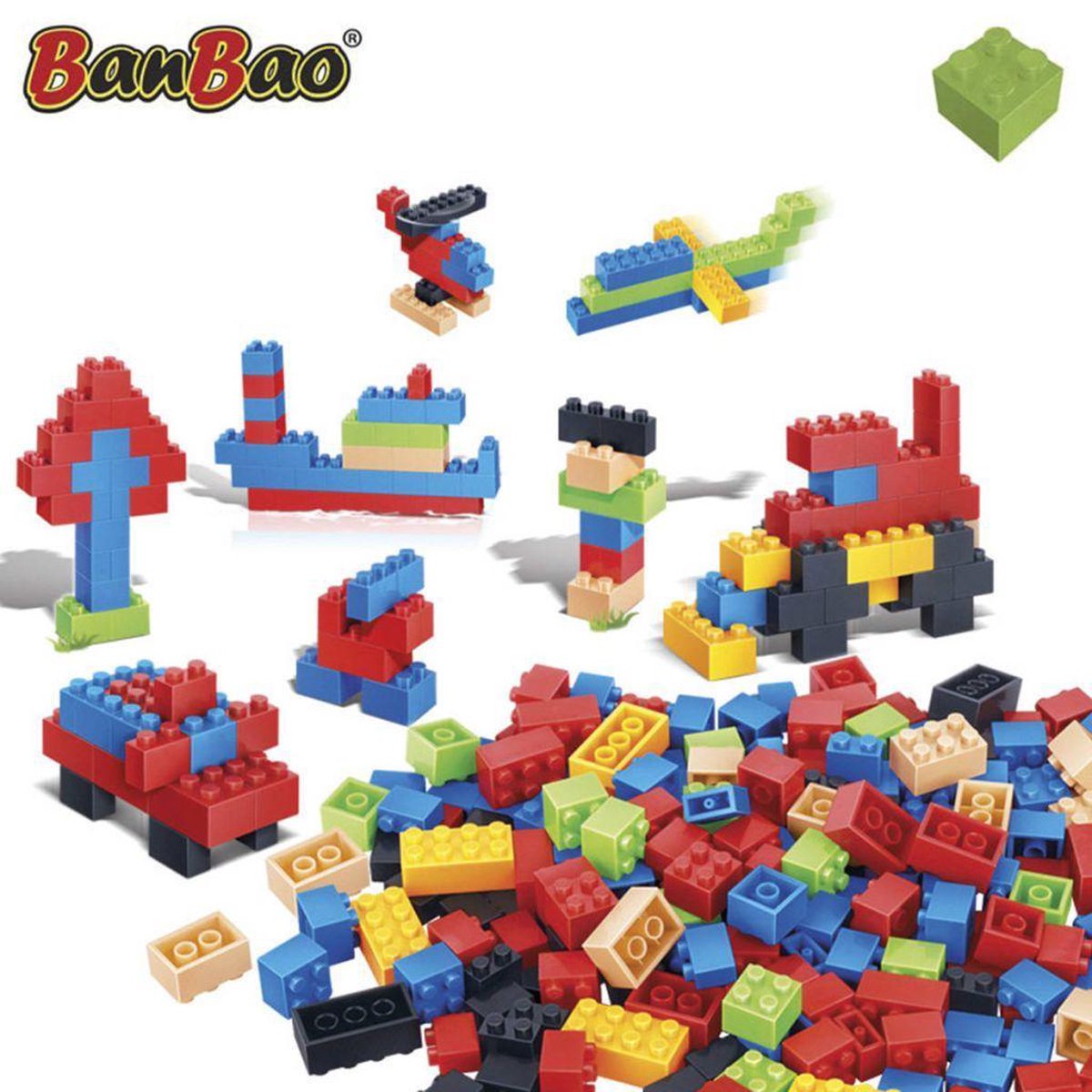 BanBao Bouw Onderdelen Creatieve Bouwdoos - 8489