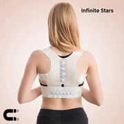 Rug brace - houding corrector - postuur corrector - 12 strategisch geplaatste magneten - Comfortabel en discreet unisex-ontwerp -