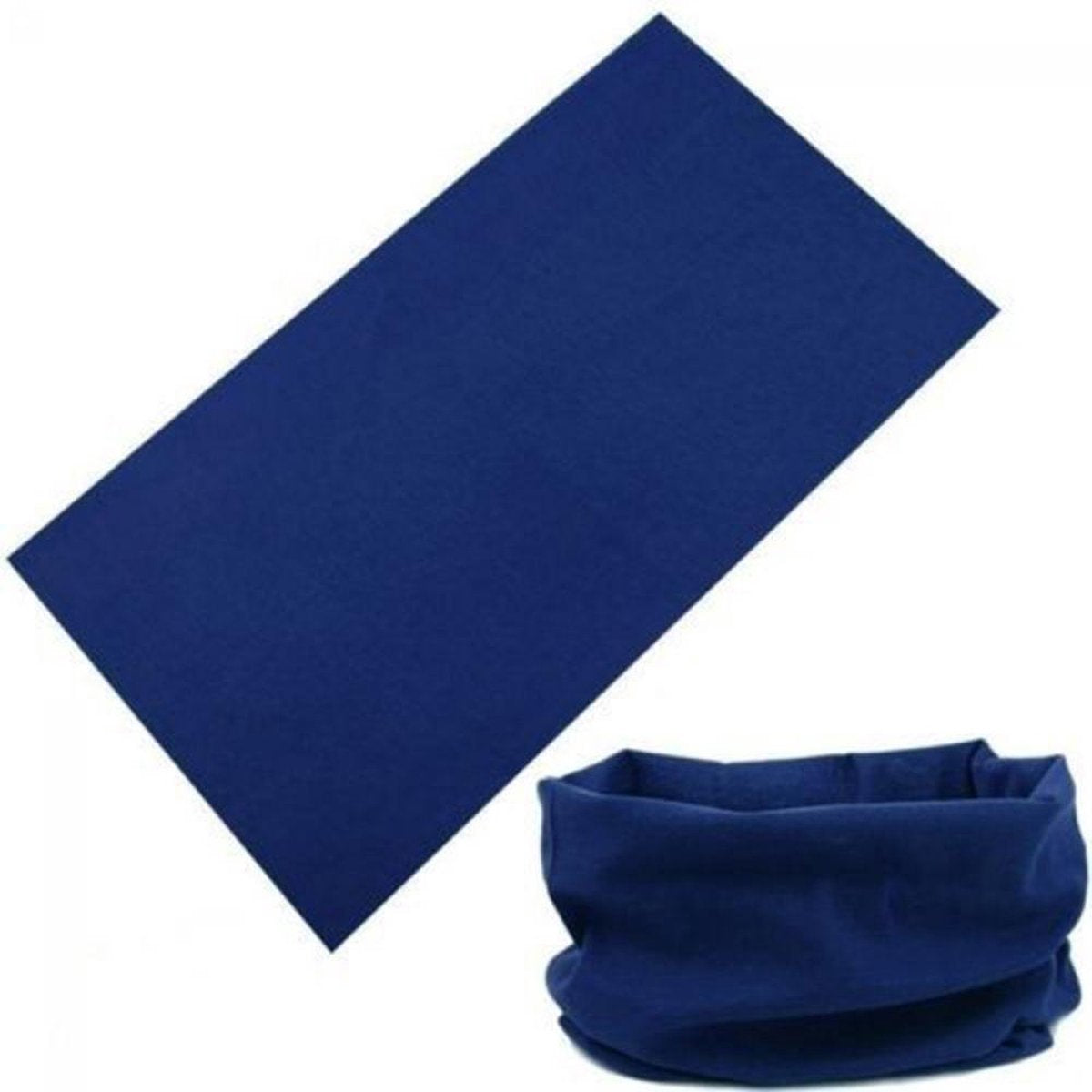 Col Colsjaal - Gezichtsmasker / Nekwarmer - Sportcol Sjaal Sportsjaal - Sport Wintersport Skiën Hardlopen Fietsen Motor - Elastisch - One Size - Dames / Heren / Kinderen - Blauw