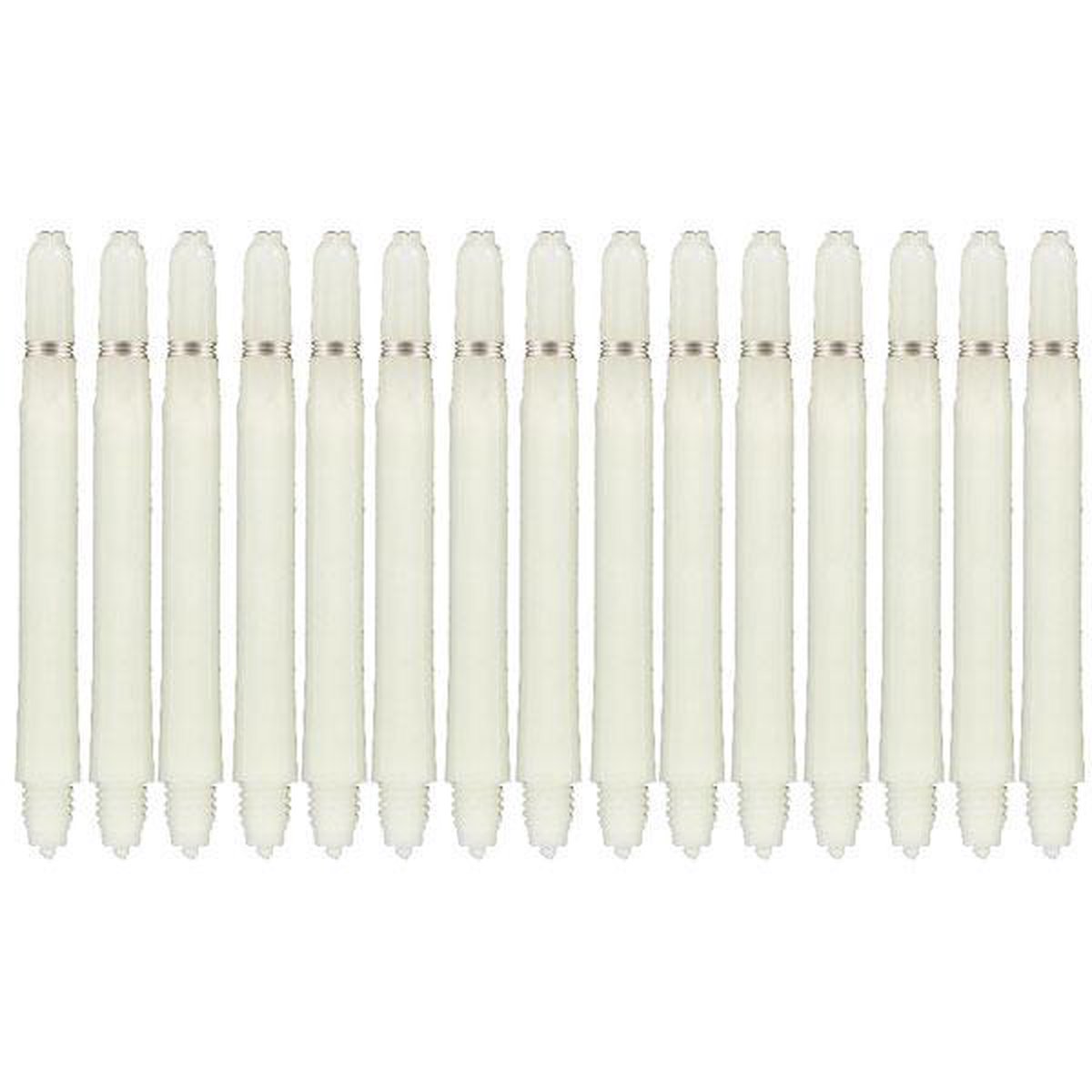 5-Pack NYLON shaft Medium + Ring - Natural