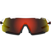 Tifosi Aethon Fietsbril - Kristal Smoke Mat Wit/Zwart