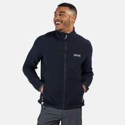 Stanner Lichtgewichte Fleece met rasterpatroon en rits over de volle lengte van Regatta voor Heren