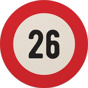 Bierviltjes 26 jaar | Bierviltjes 20 stuks | Bierviltjes verjaardag| Bierviltjes gefeliciteerd