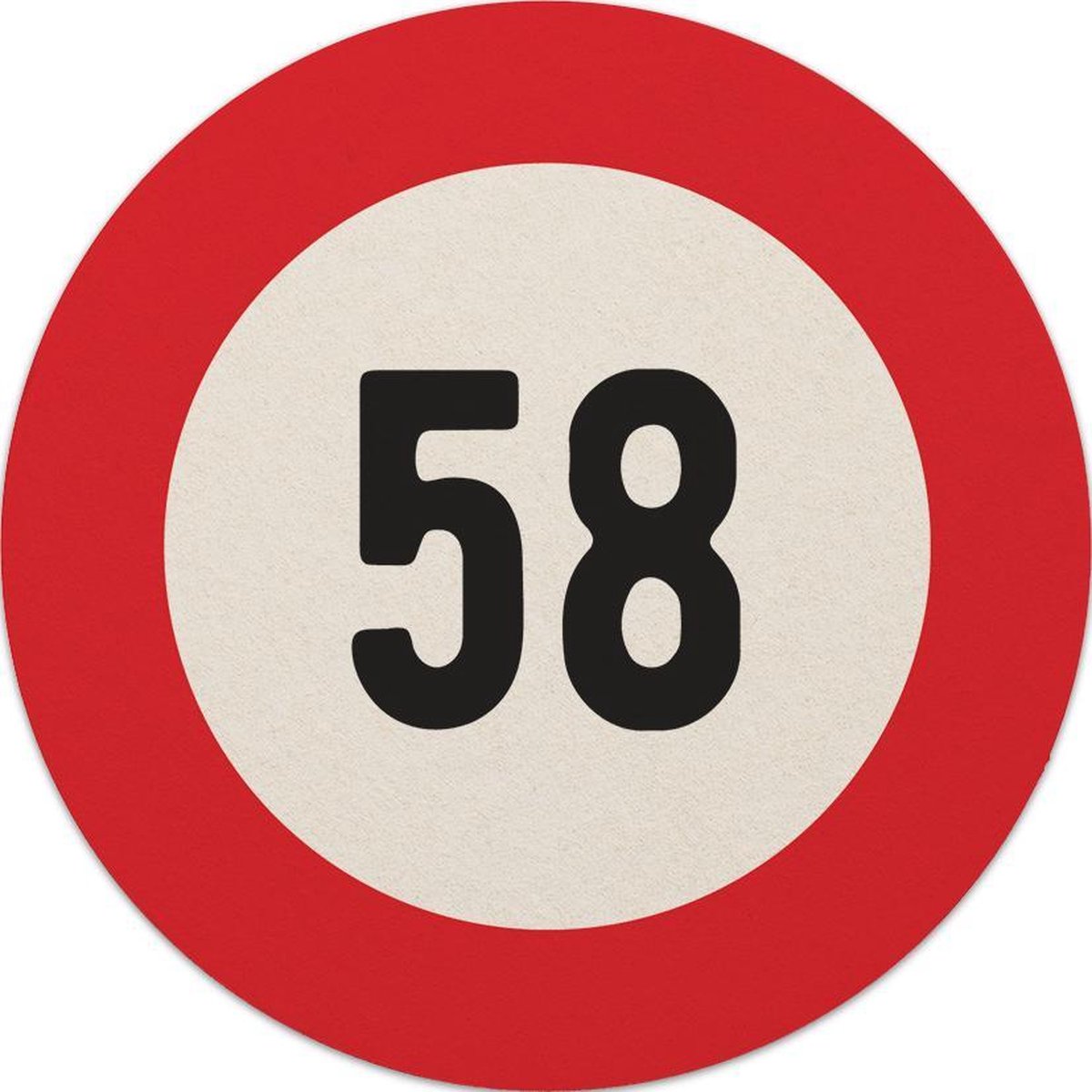 Bierviltjes 58 jaar | Bierviltjes 20 stuks | Bierviltjes verjaardag| Bierviltjes gefeliciteerd