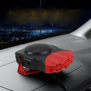 DC 12 V 150 W Koud en Warm Tweeërlei gebruik Drie Outlet Auto Auto Elektronische Verwarming Ventilator Voorruit Ontdooier Demister (rood)