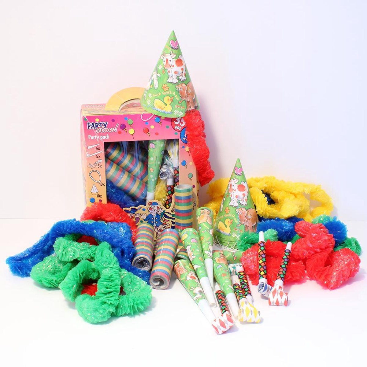 Party pack voor 10 personen / 35 delig