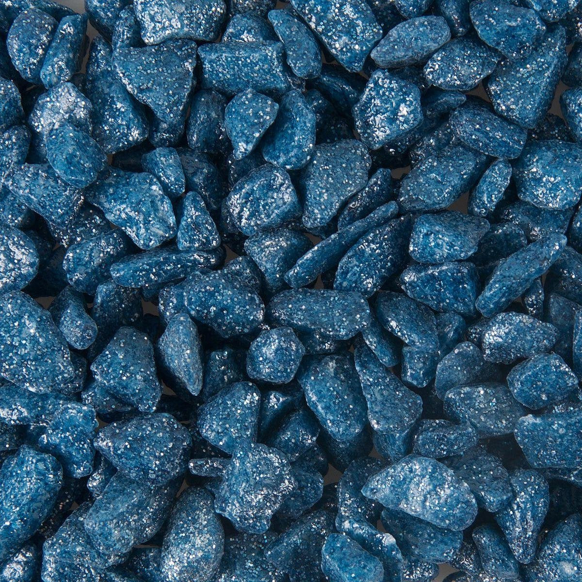 Aquariumgrind Glitter Neon Donker Blauw - 1 kg