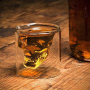 MikaMax Skull Whiskey Glass - Whiskeyglas - Doodskop - Hoogwaardige Kwaliteit