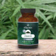 Floreo Vitamine D3 Capsules - 2500 IE Cholecalciferol - 100% Natuurlijk - Géén Toevoegingen of Agressieve Extractiemethode Gebruikt - Vegan en Vegetariër Vriendelijk - Zuiver Product Van Hoge Kwaliteit – Met Trots  Geproduceerd door Onszelf
