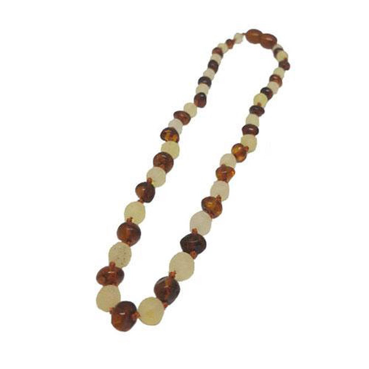 Barnsteen babyketting - Lemon / Caramel| Amber | Pijnstillende werking bij doorkomende tandjes |  Handgemaakt | Gratis verzending | Kidzstore.eu