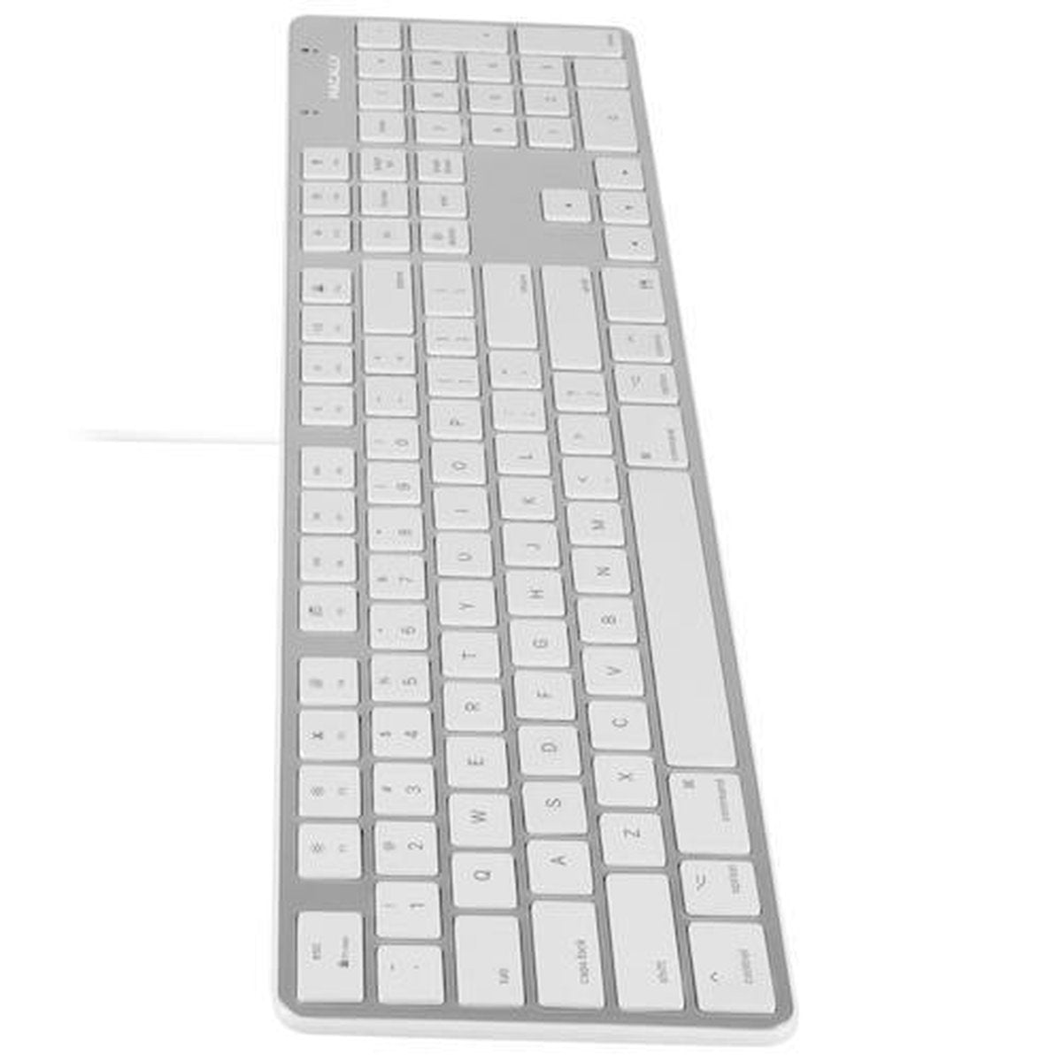 Macally SLIMKEYPROA Slim full size USB keyboard Mac/PC US-layout