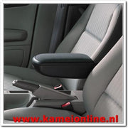 Armsteun Kamei Dacia Logan stof Premium zwart 2005-2013