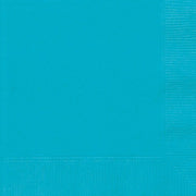 Turquoise Servetten 33cm 50st