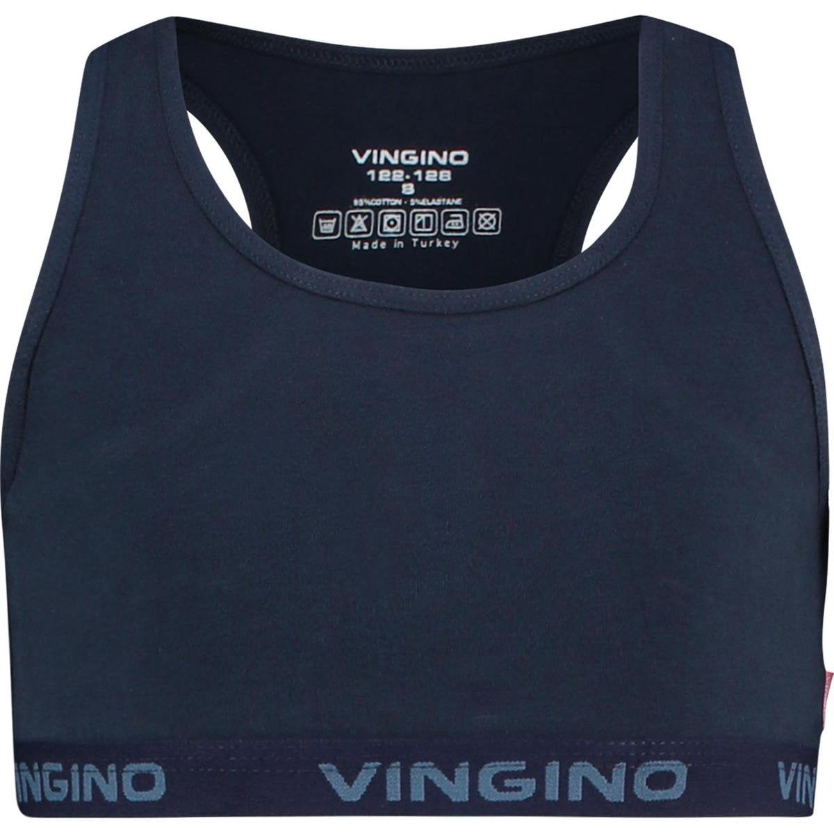 Vingino Basics Kinder Meisjes Onderhemd - Maat 140
