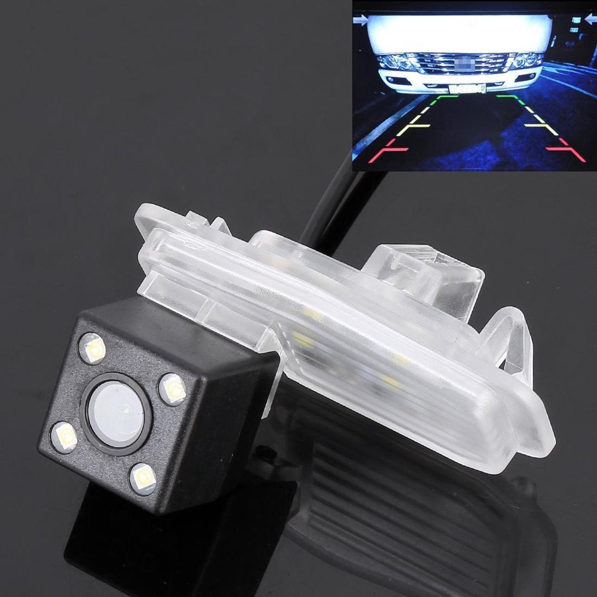 656x492 Effectieve Pixel HD Waterdicht 4 LED Nachtzicht Groothoek Auto Achteruitrijcamera Backup Reverse Camera voor Honda Accord 2016-2017 / Stad 2018