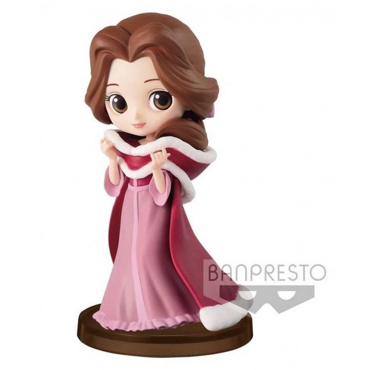 Banpresto Disney Mini-figuur Belle 7 Cm Roze/bruin