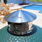 SMOKEWARE Chimney cap in RVS voor Big Green Egg M