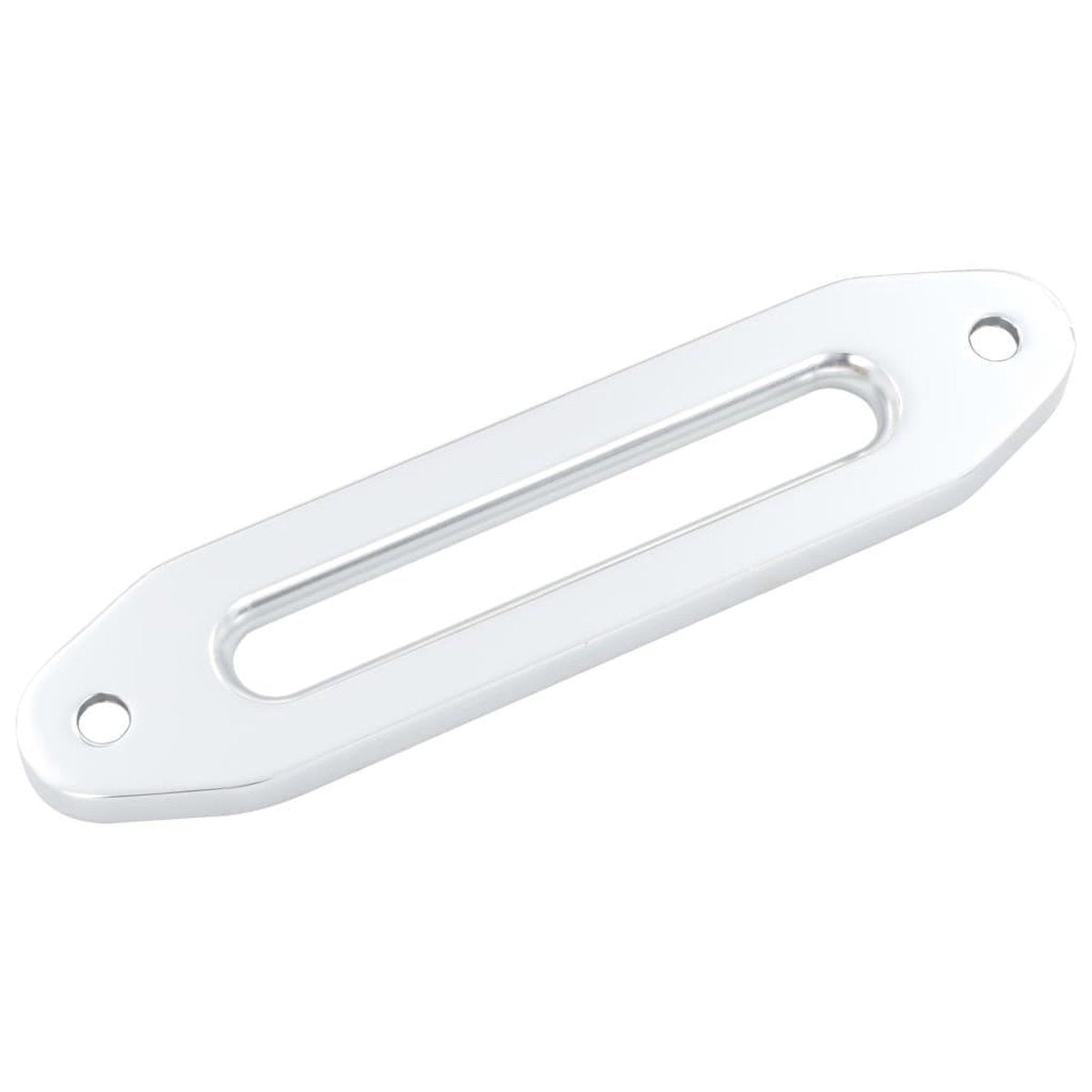 vidaXL Rollenvenster voor lier 254 mm aluminium zilverkleurig
