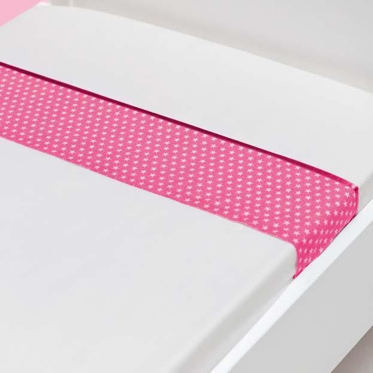 Ledikantlaken Stars Sam Fuchsia 100x150cm