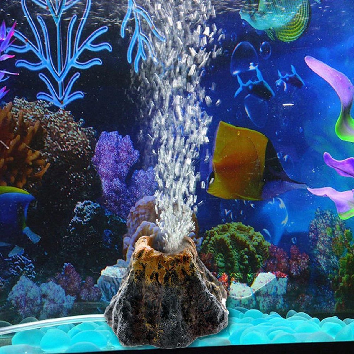 ProAqua Vulkaan Decoratie - Bubbels effect - Aquarium decoratie ornamenten