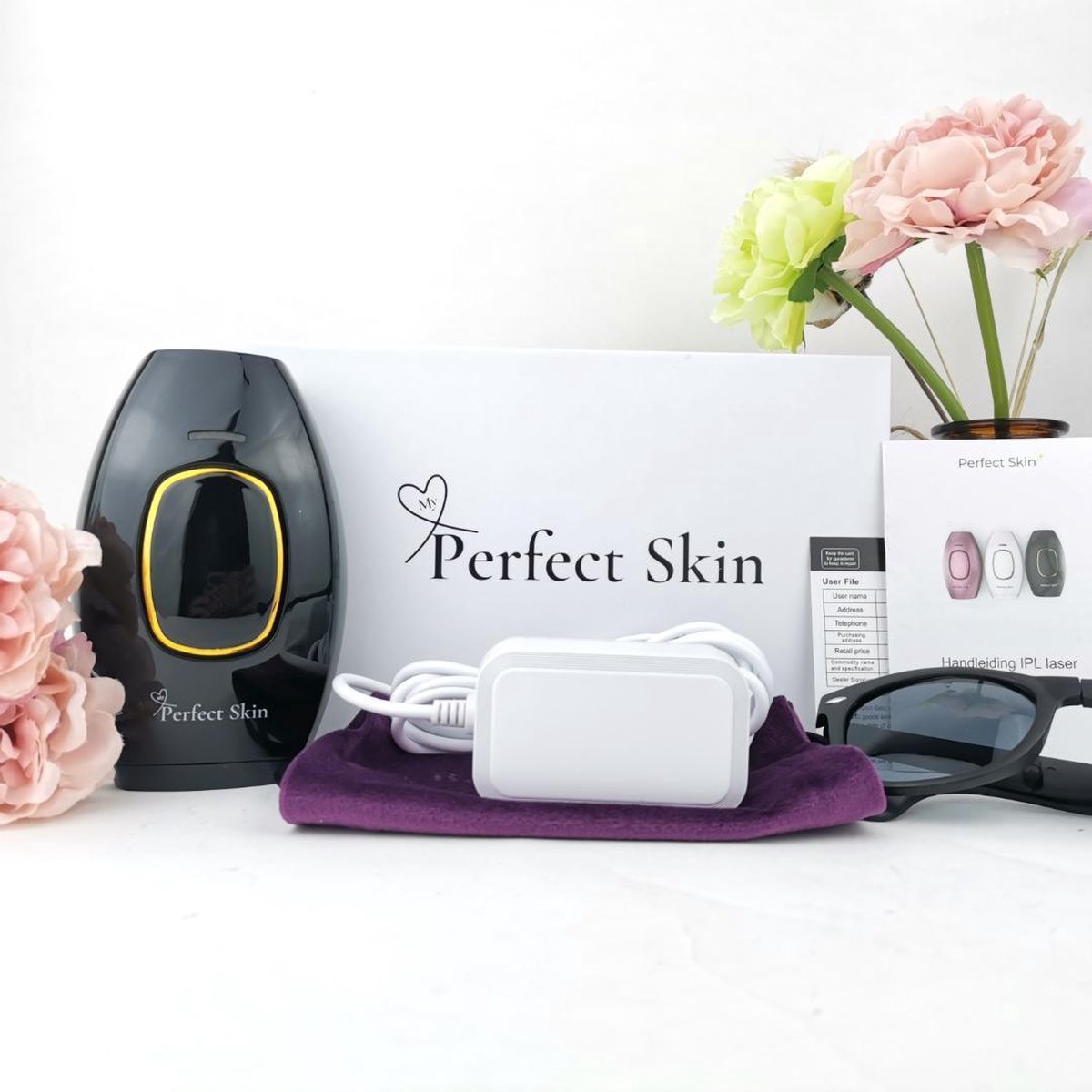 IPL Ontharingsapparaat - Lichtontharing - Hair Removal - Haar Verwijderaar - Ontharingslaser - |Epilator - 300.000 flitsen
