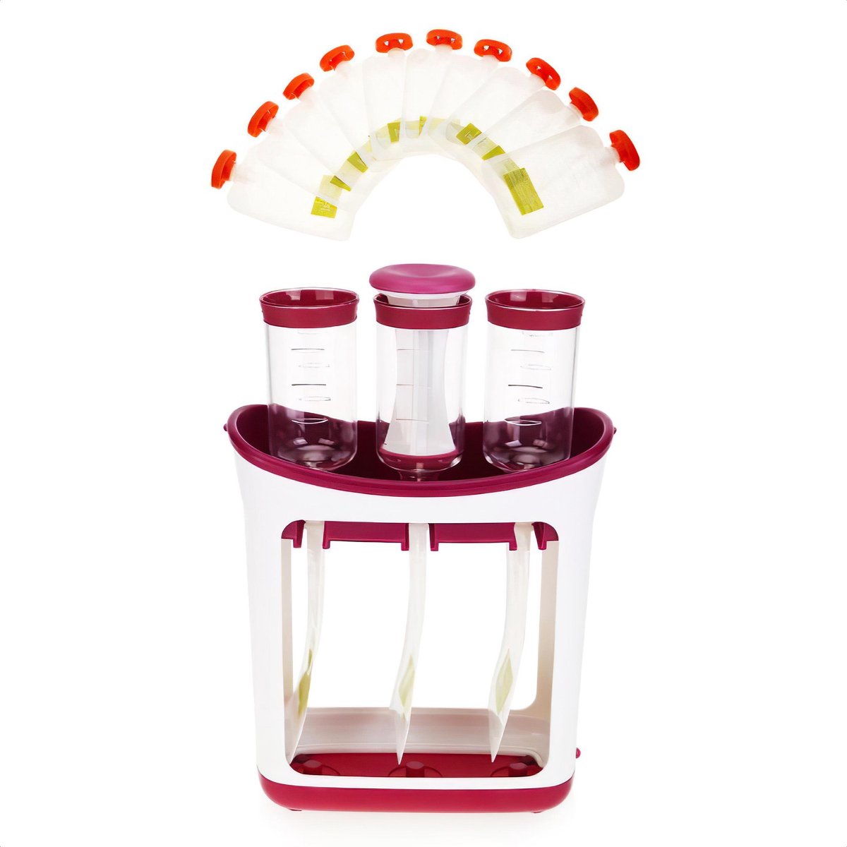 Babyvoeding maker - Babyvoeding Bewaarbox - Gezonde en Verse Babyvoeding  - babyvoeding bewaarbakjes -babyvoeding 4/6/8 maanden