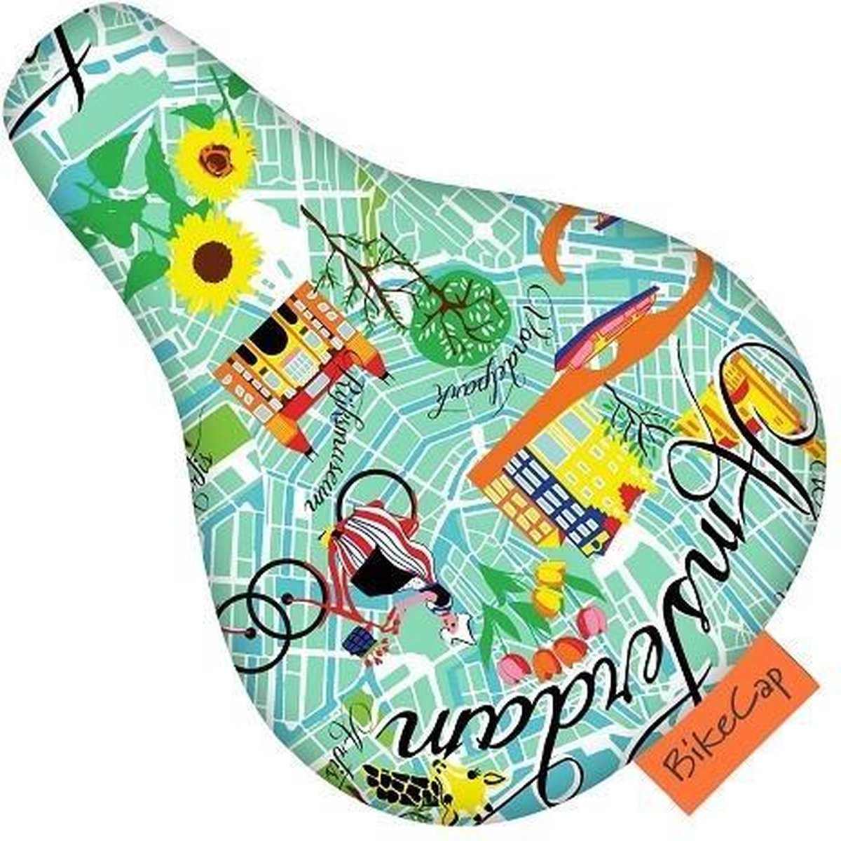 BIKECAP zadeldekje kids get lost Amsterdam