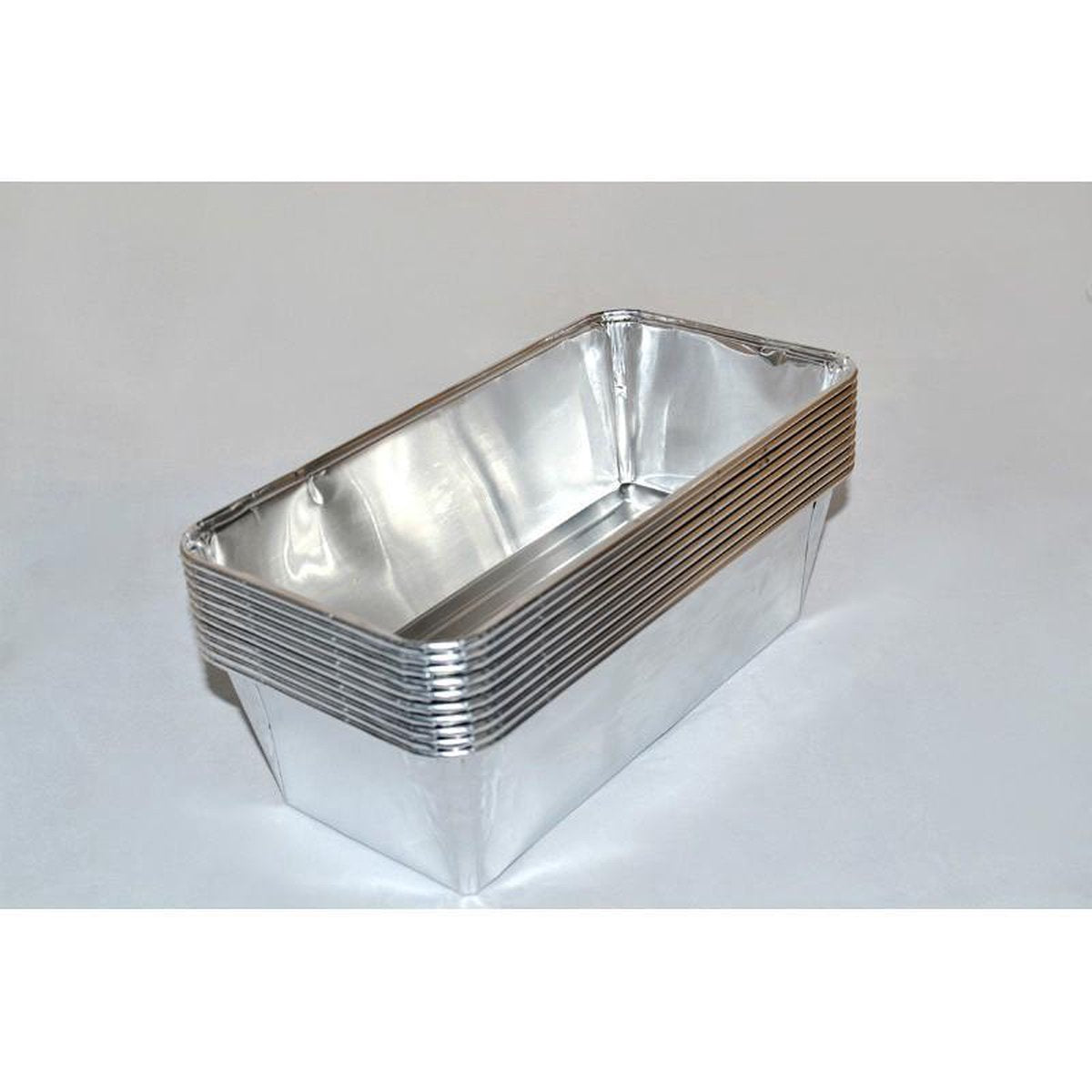 VOORDEELPAK: 5 Pakjes van Aluminium rechthoekige voedsel containers