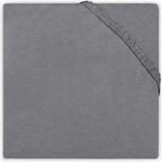 Jollein Hoeslaken katoen 60x120cm - Dark Grey