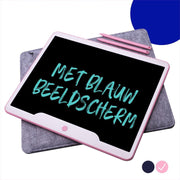 LCD Tekentablet Kinderen "Roze" 15 inch - Speelgoed Meisjes - Schrijfbord - Tekenbord - Tekenen