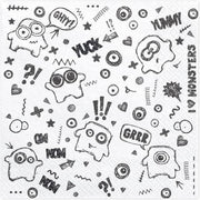 Servetten Monsters | 20 stuks