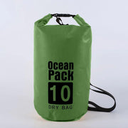 Nixnix Waterdichte Tas - Dry bag - 10L - Groen - Ocean Pack - Dry Sack - Survival Outdoor Rugzak - Drybags - Boottas - Zeiltas