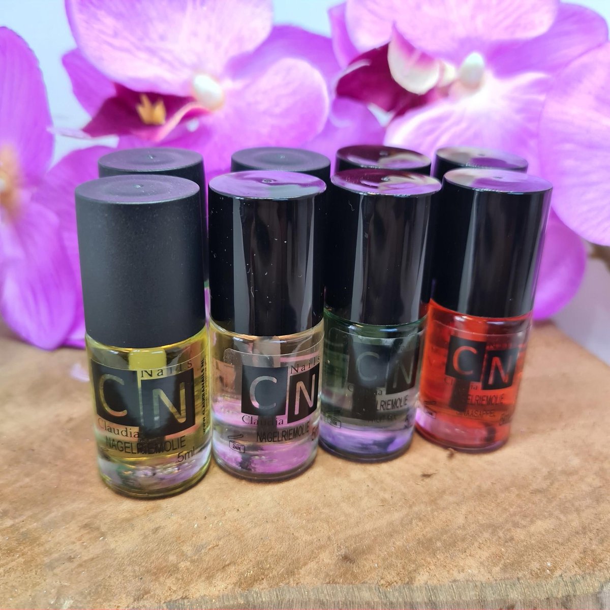 Nagelriemolie 5 ml (set 8 stuks) Nagelriem Verzorging Olie - Nagel Riem Cuticle Therapy Oil