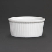 2x Crème brulée schaaltje / Ramekin - 9 cm - Olympia - geschikt voor oven
