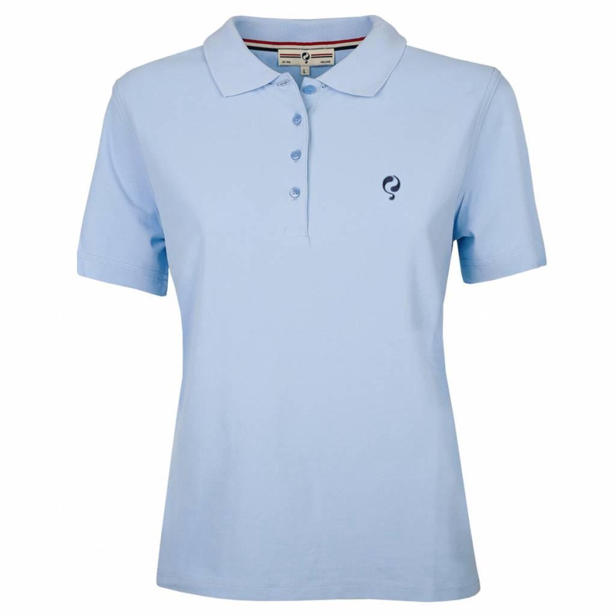Dames Polo Square Lt Azul