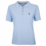 Dames Polo Square Lt Azul