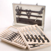 Comforttrends Messenset In koffer 24 delig - Aluminium koffer
