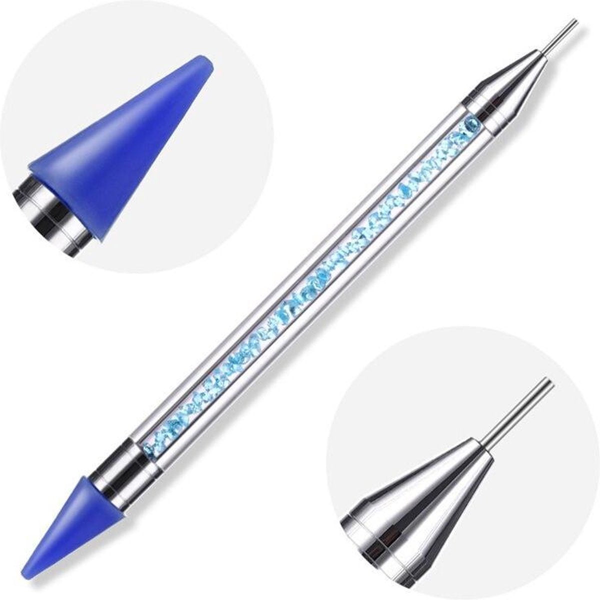 WiseGoods - Diamond Painting Pen - Diamant Schilderen Pen - Pen - Diamond Painting Asseccoires - Blauw