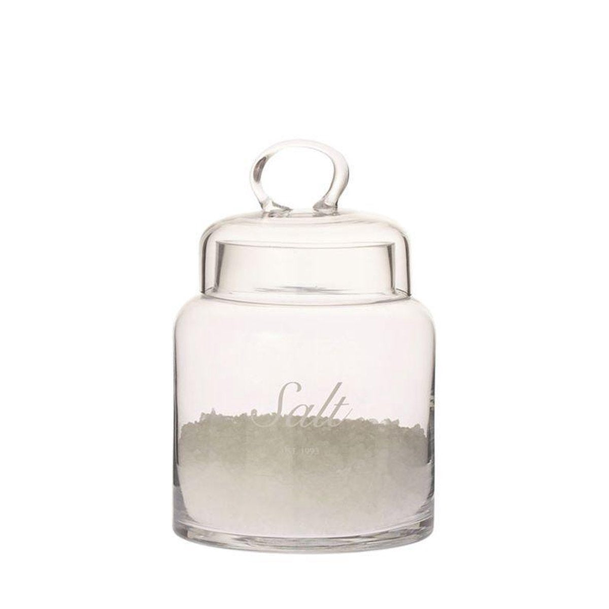 Voorraadpot glas Zout