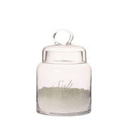 Voorraadpot glas Zout