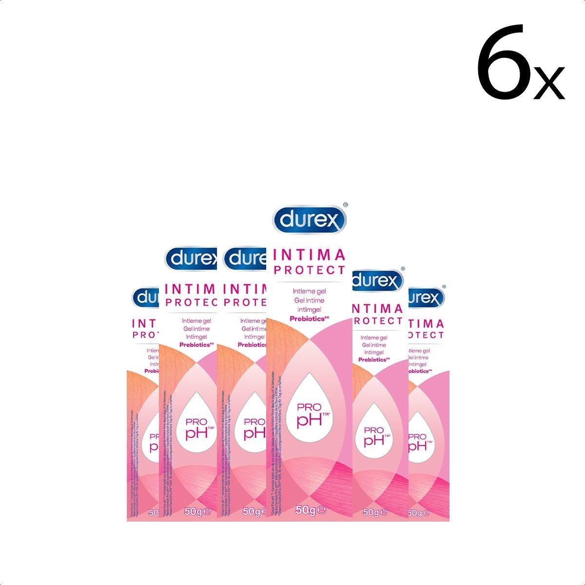 Durex Intima Protect Intieme Gel 50ml x6