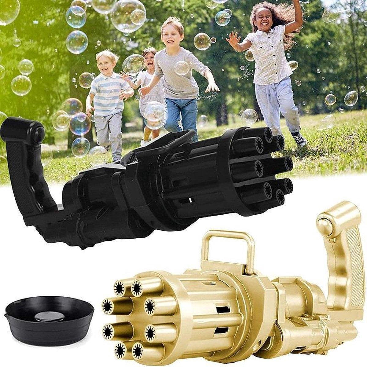 Fidgetly - Bellenblaas pistool - Bellenblazer - Speelgoed - Bubble gun - Goud