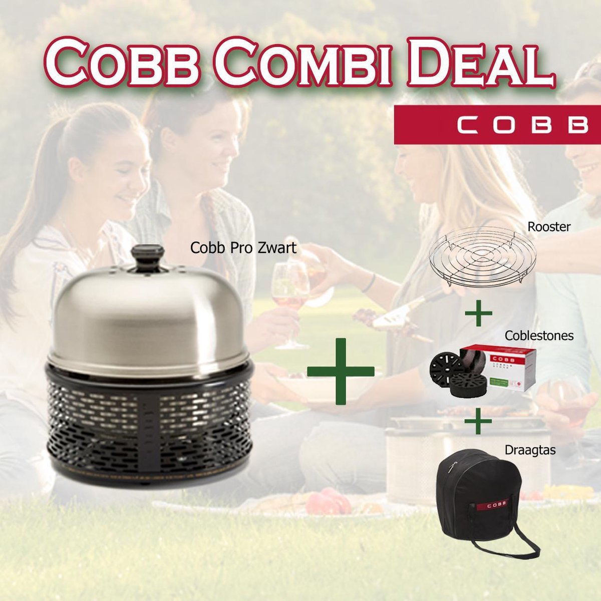 Cobb Pro Combi Deal - Rooster + Cobblestones
