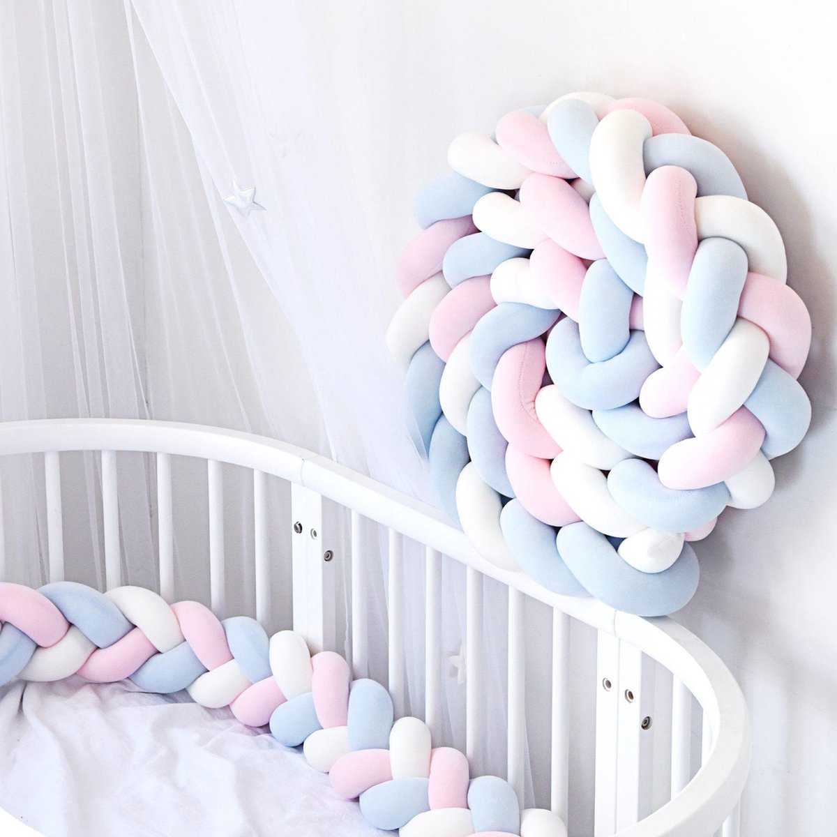MijnNami BabyBumper Roze
