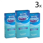 Durex Condooms Classic Natural 6st x3