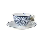 Laura Ashley Blueprint Collectables Floris Kop en Schotel - 26cl