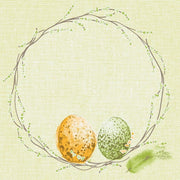 Duni Servetten Easter Pasture 33 X 33 Cm Papier Groen 20 Stuks