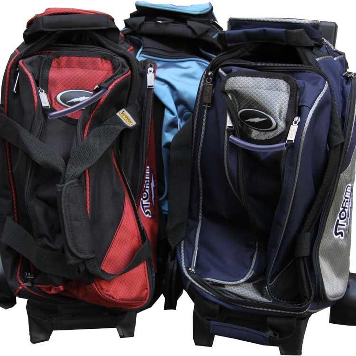Bowlingtas 2-Ball Roller 'Rolling Thunder' Sapphire/Black